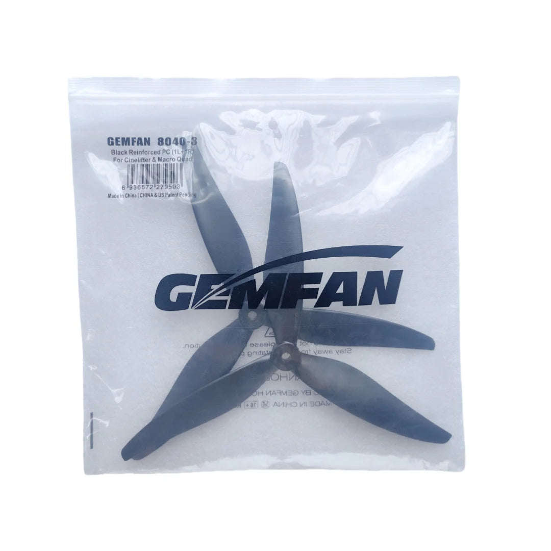 Gemfan 8040 8X4X3 3-blade 8-inch Propeller RC Photography Drone FPV CW CCW 8inch Props for RC FPV X-Class Drone DIY Parts