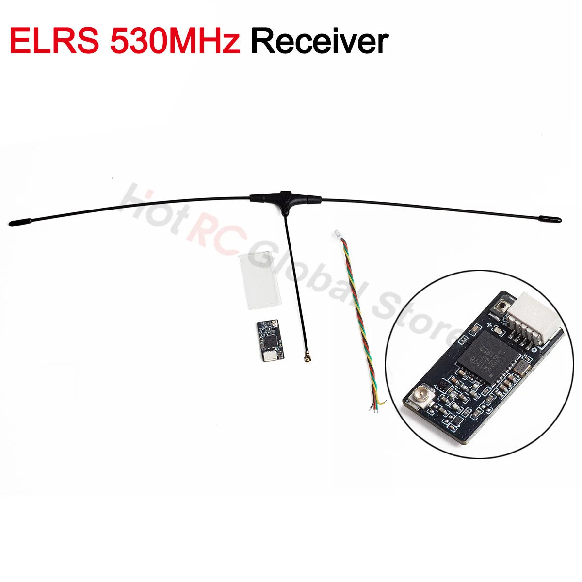 NEEBRC ELRS 2.4G/915Mhz/360Mhz/433MHz/530MHz/750Mhz RX Long Range ExpressLRS Receiver for FPV Long Range Drone Quadcopter DIY