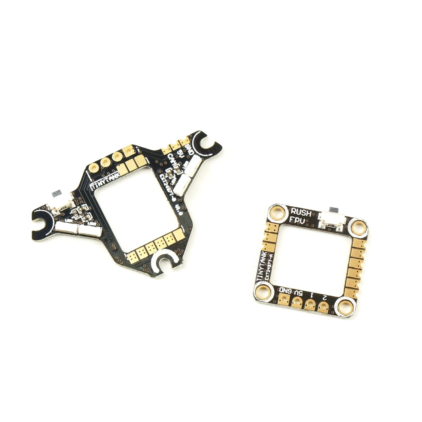 RUSH TINY TANK Nano VTX 48CH 350mW Transmitter 5V Input w/ LED Expansion Board FPV Transmitter for RC FPV Racing Drone