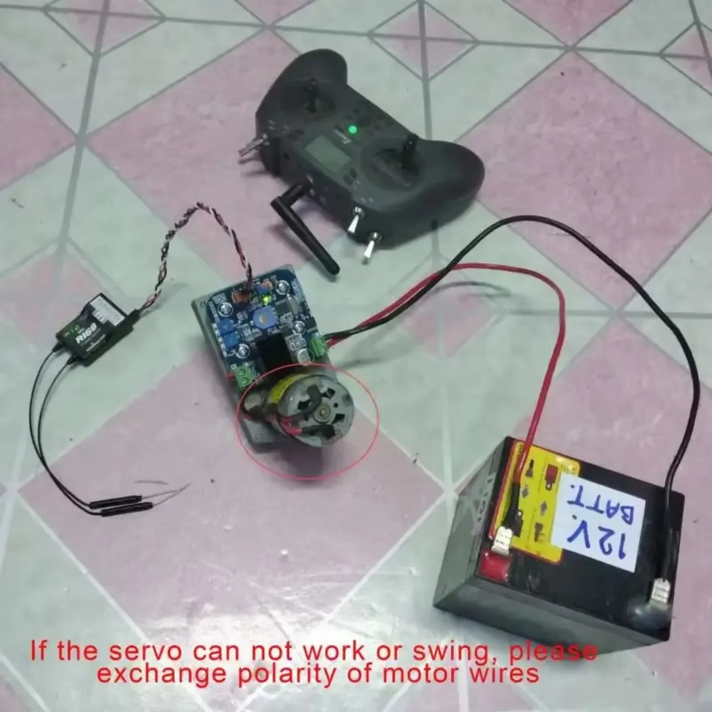 ASMC-05B 180kg.cm High Torque RC Servo Motor (Upgraded from ASMC-04B) for Car/Drone/Boat with Steel Arm Plate