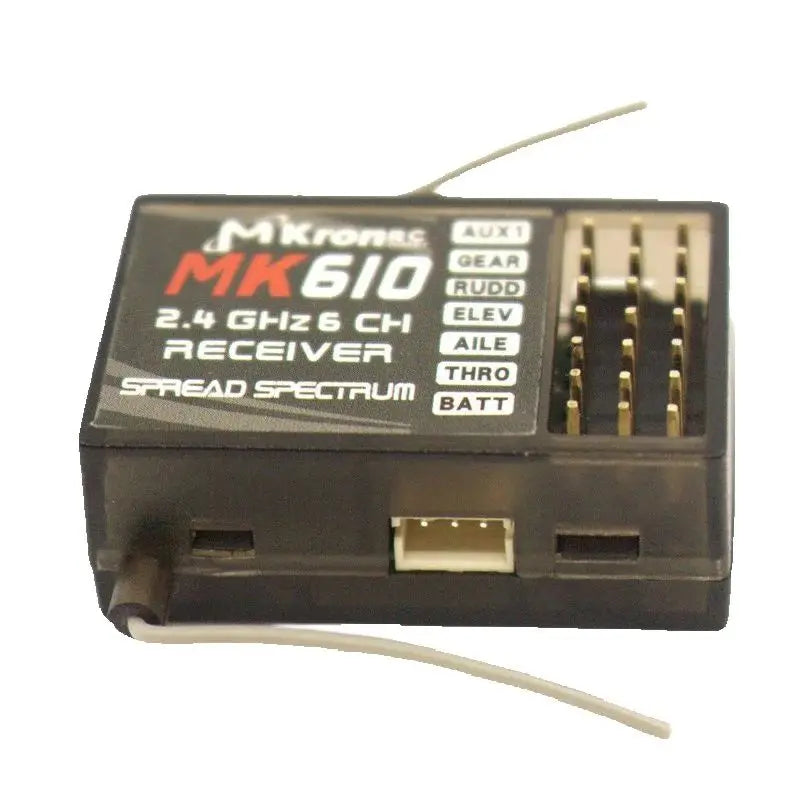 DSM2 MK610 AR6100 2.4G 6CH RC Receiver Fit Spektrum DX6i DX7 DX8 JR X6R X8R Walkera DEVO7 10 Transmitter of RC Drone