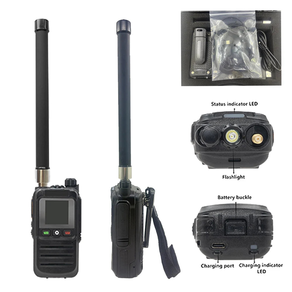 drone detector 1km detection distance warning Fpv drone alarm handheld terminal 30m-6GHz Detection scope