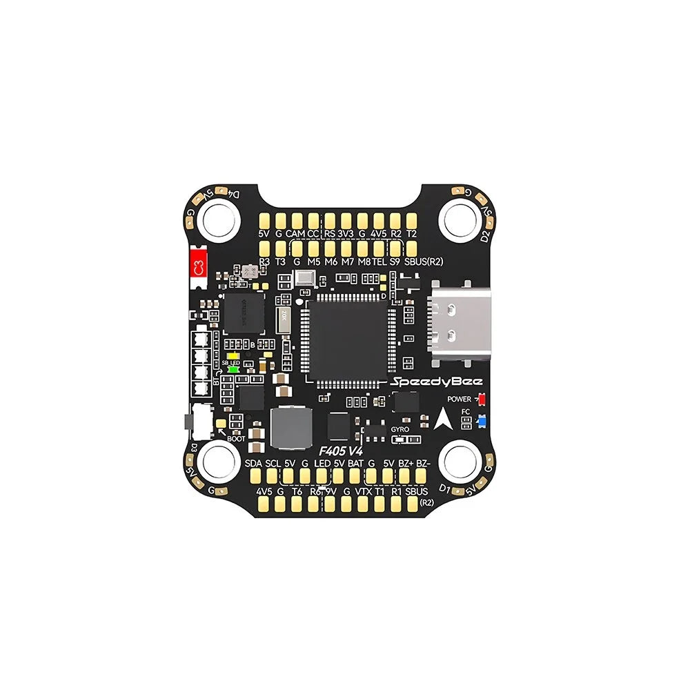 SpeedyBee F405 V4 F4 Flight Controller with 5V 9V BEC Output 55A BL_S 3-6S 4in1 ESC Stack Support DJI O3/O4 for RC Drone FPV