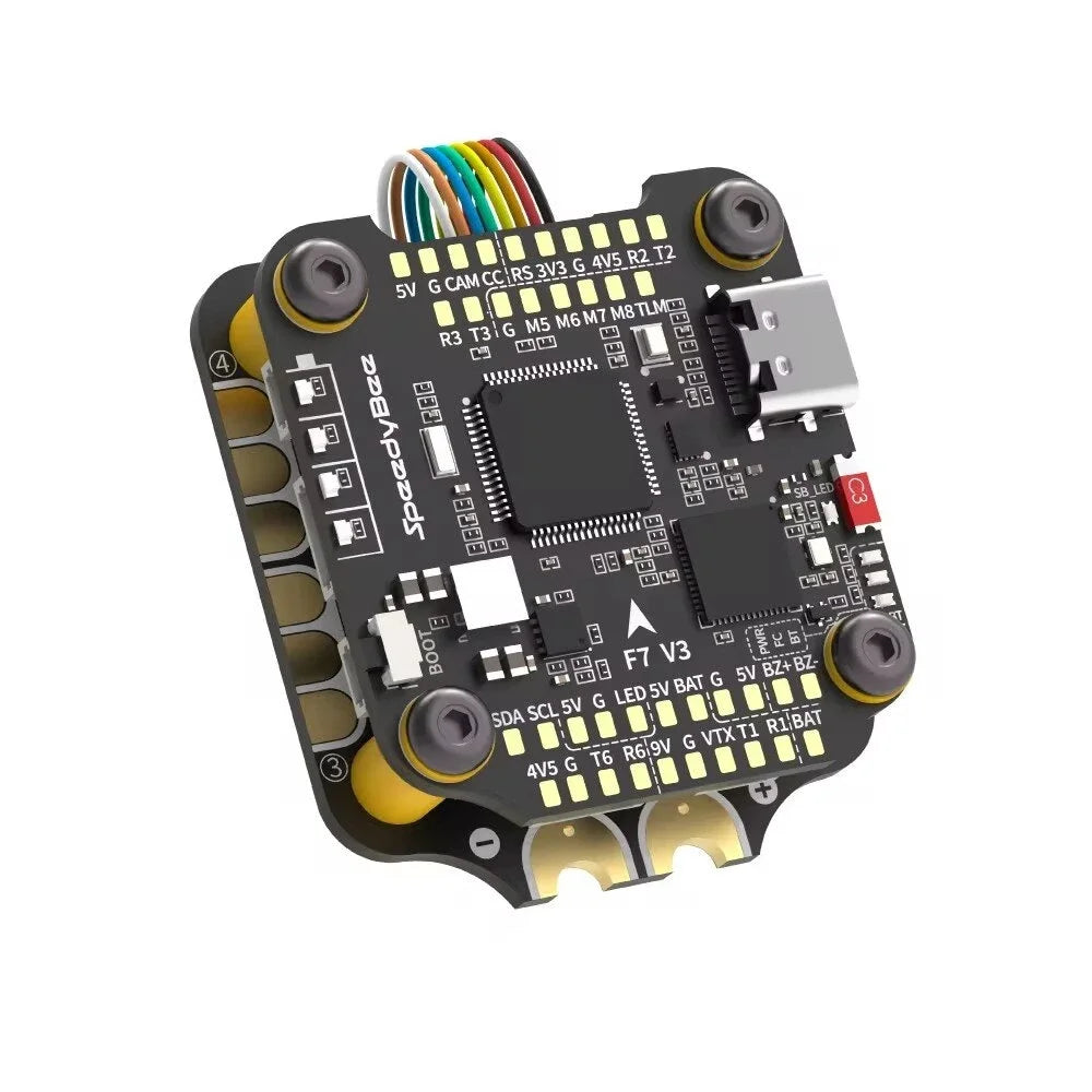 30.5x30.5mm SpeedyBee F7 V3 Flight Controller BL32 50A 4in1 ESC 3-6S Stack for FPV Racing RC Drone