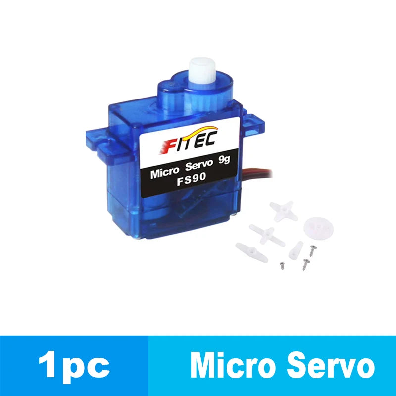 9g Micro Servo Motor Feetech FS90 4.8V 6V Servo Arm 120 Degree for Remote Control Helicopter Drones Arm RC Cars DIY Robot Toy
