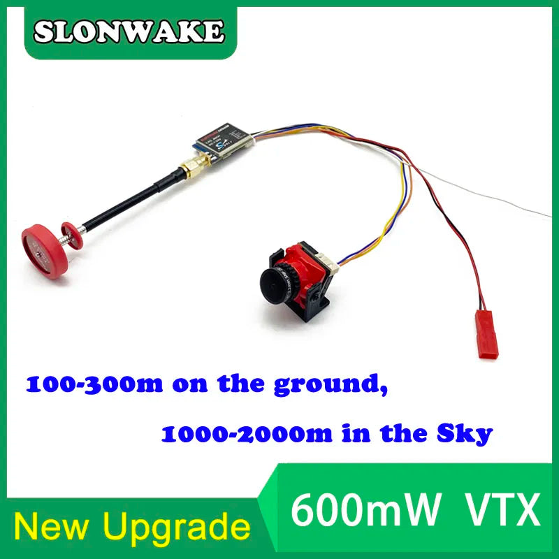 5.8G 48CH 600mW adjustable VTX-CAM FPV Transmitter Raceband 1200TVL Mini FPV Micro Camera for RC Multicopter fpv Drone