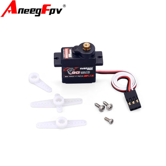 SURPASS HOBBY S0009M 9g Metal Gear Digital Servo 1.9KG for RC Drone Airplane Robot Car Boat Duct Plane