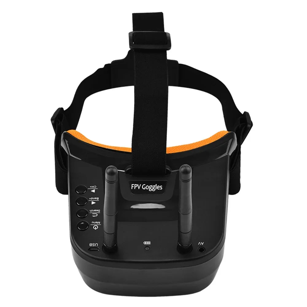 FPV Goggles Monitor Video Glasses Headset HD W/ 5.8G 25mW transmitter