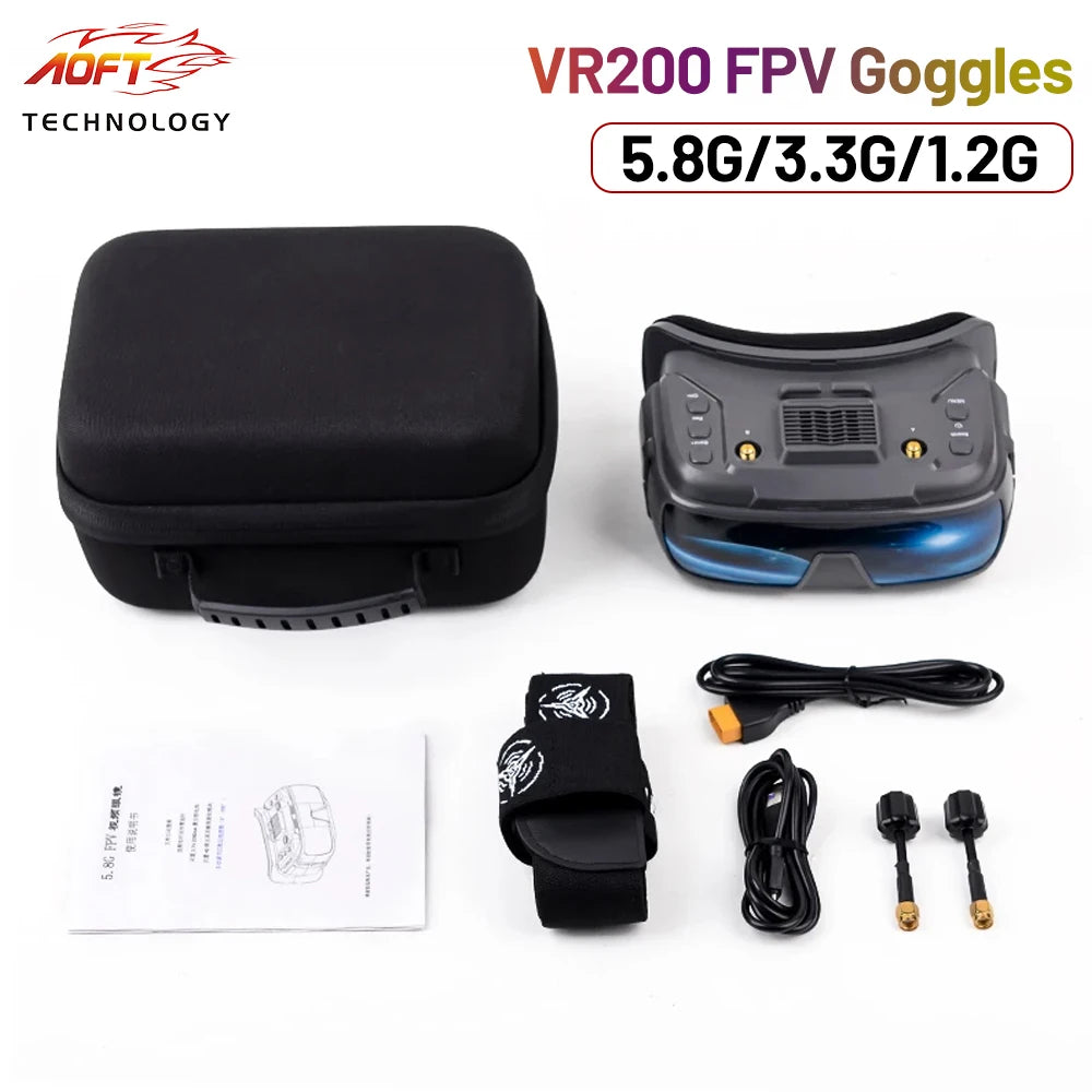 VR200 3.5inch FPV Goggles