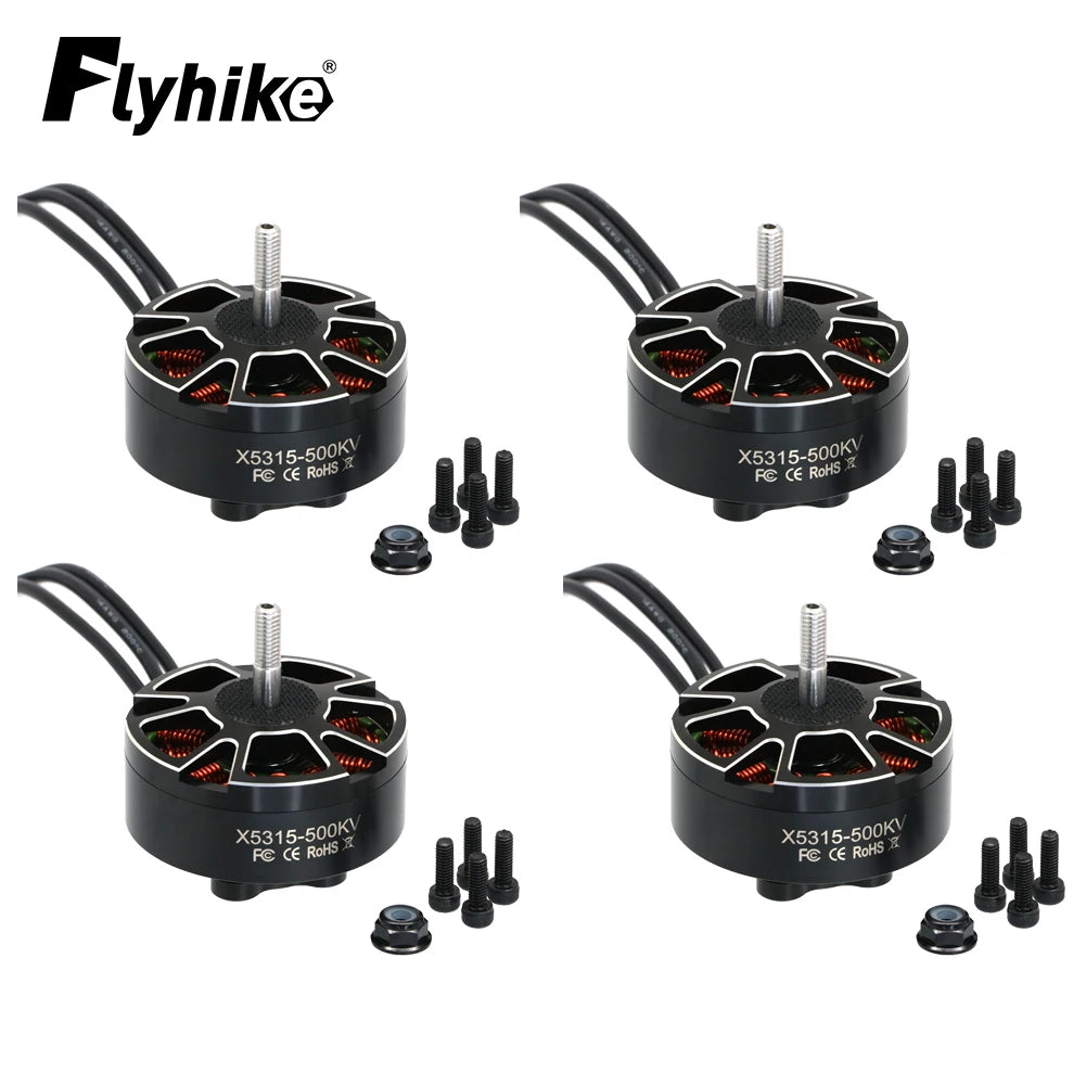4pcs/lot UAngel X5315 250KV 340KV 420KV 500KV 4-8S Brushless Motor for 15inch FPV Long Range Drone