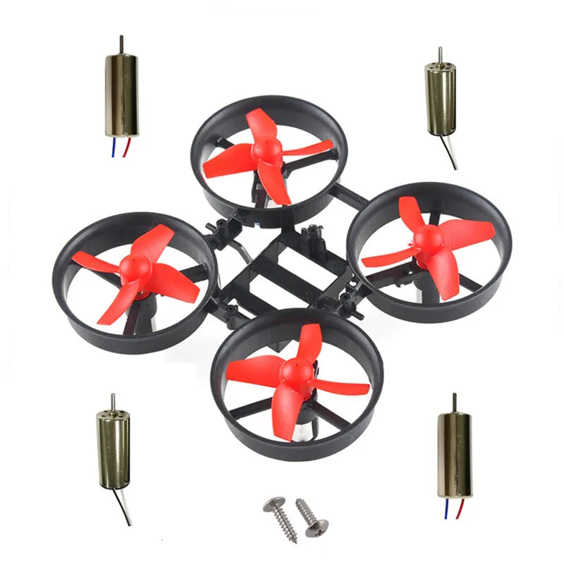 JJRC H36 Eachine E010 NIHUI 010 Frame Kit With 4Pcs Blades 615 Coreless CW CCW Motor for DIY Indoor Mini Quadcopter Drone