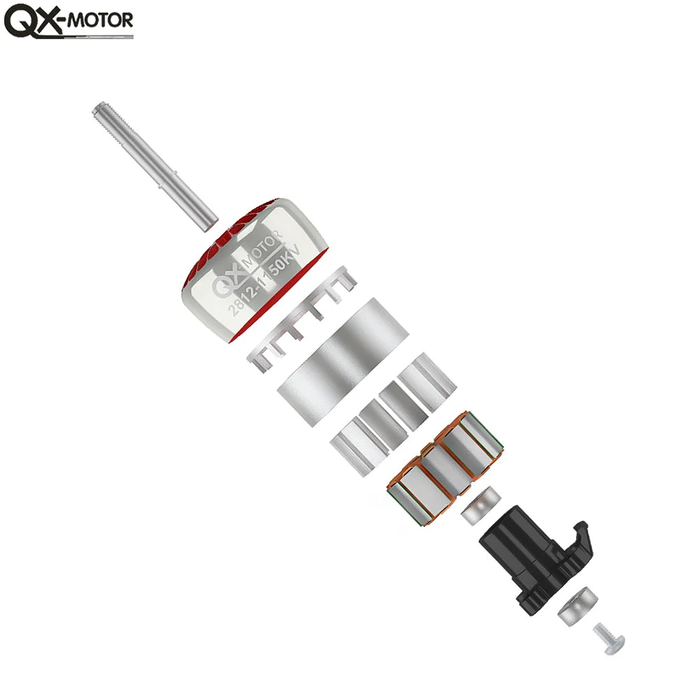 QX-MOTOR Brushless Motor QX2812 900KV 1150KV 3-6S For RC Helicopter Quadcopter Multiaxis 8-9 Inch FPV Racks Model Drone Toy Part