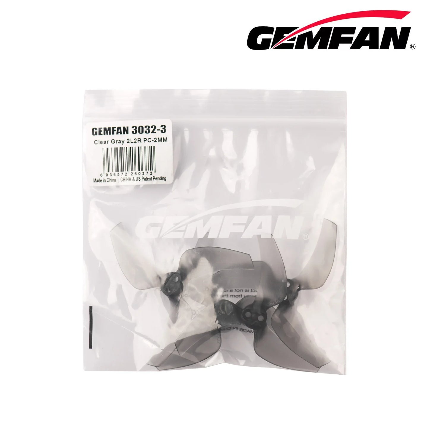 Gemfan 3.2inch Props for DJI avata 2 3032-3 Propeller 2mm Hole RC Drones DIY Multirotor FPV Parts 6Pair/12PCS
