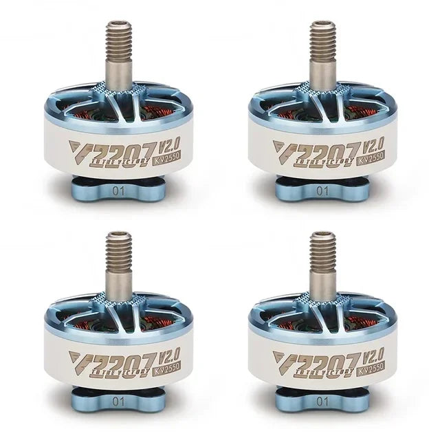 4pcs T-motor Velox V2.0 V2207 V2306  1750kv/1950kv/2550kv V2306 1950kv/2400kv 5~6s 4-6s 3-4s Motor For Fpv Racing Drone