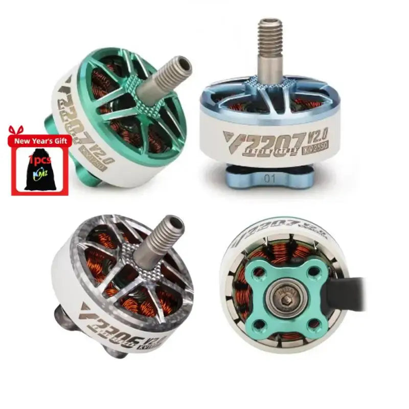 4pcs T-motor Velox V2.0 V2207 V2306  1750kv/1950kv/2550kv V2306 1950kv/2400kv 5~6s 4-6s 3-4s Motor For Fpv Racing Drone