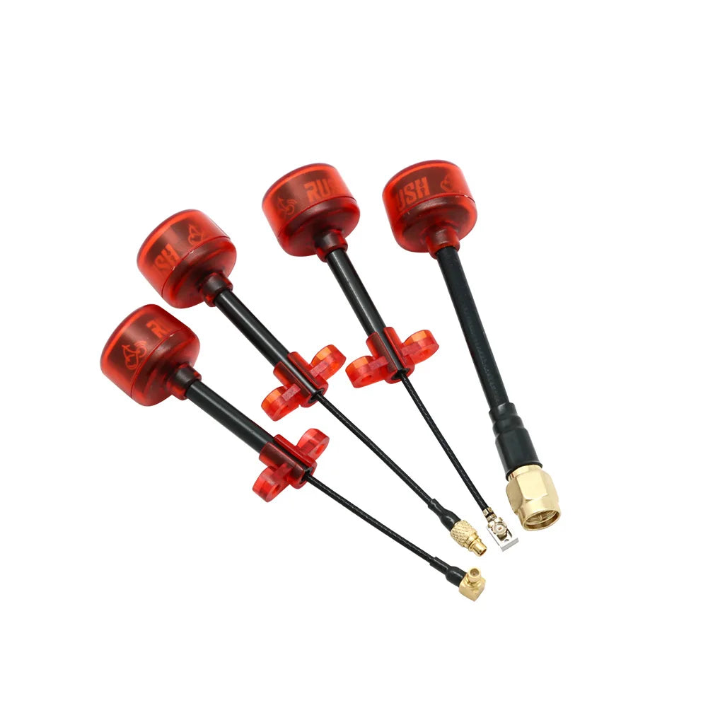 Rush Cherry FPV 5.8G Antenna LHCP RHCP SMA long range Racing Antenna Connector Adapter For FPV Quadcopter Racing Drone