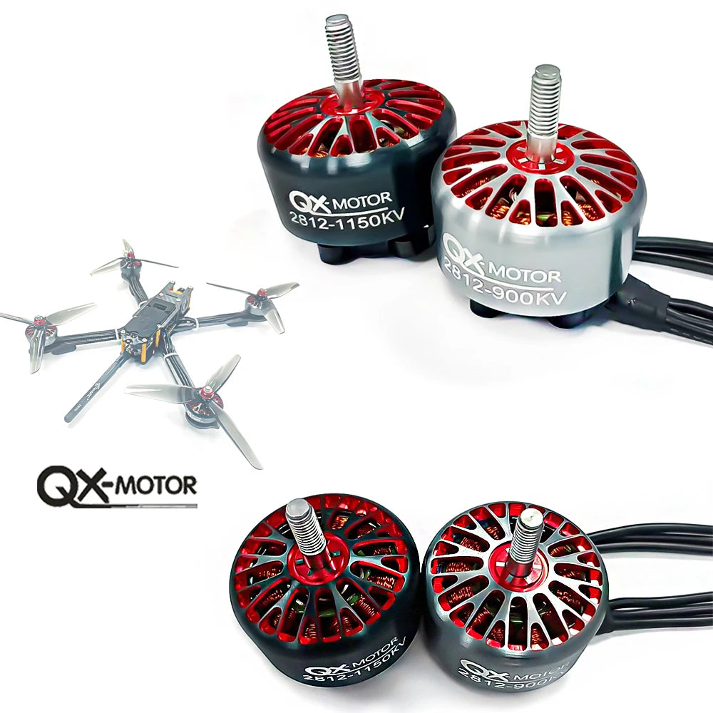 QX-MOTOR Brushless Motor QX2812 900KV 1150KV 3-6S For RC Helicopter Quadcopter Multiaxis 8-9 Inch FPV Racks Model Drone Toy Part