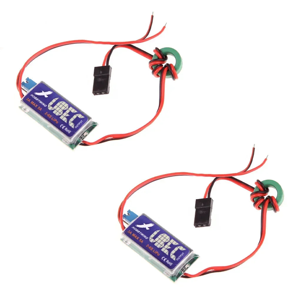 HOBBYWING 5V/6V RC UBEC 3A Max 5A Lowest RF Noise BEC Full Shielding Antijamming Switching Regulator For RC helicopter Drone