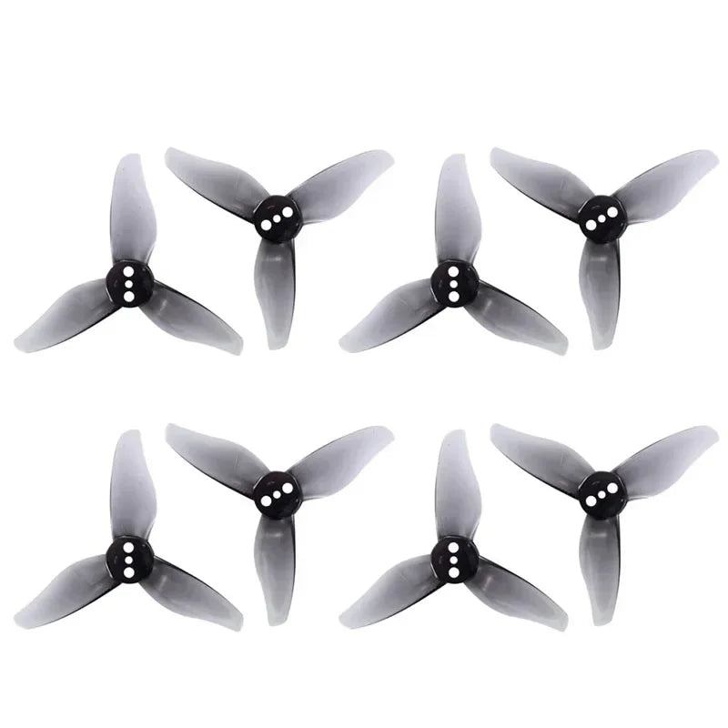 8pcs GEMFAN 2023 2x2.3x3 2 inch 3-Blade Propeller 3 holes 1.5mm Center Hole Diameter for RC FPV Racing Freestyle Drones DIY