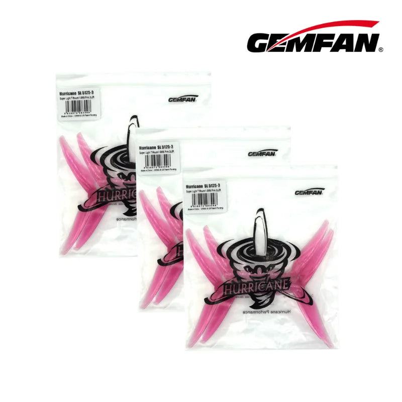 Hurricane SL 5125 3Blade Gemfan Propeller 1.5mm 3 Hole Props FPV Freestyle for Motor RC Drone Iflight Upgrade DIY Parts 6Pair/12