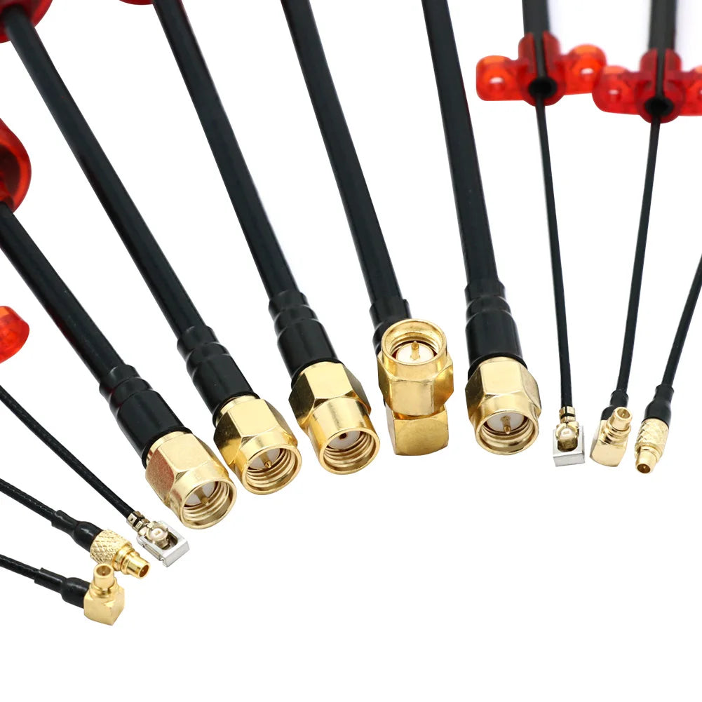 Rush Cherry FPV 5.8G Antenna LHCP RHCP SMA long range Racing Antenna Connector Adapter For FPV Quadcopter Racing Drone