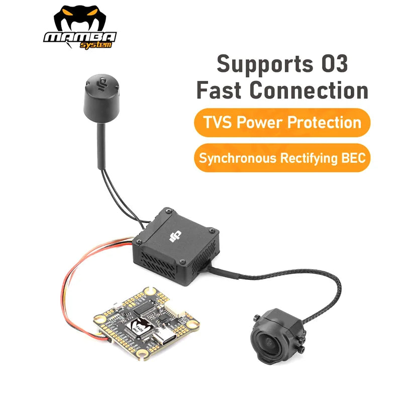 Diatone MAMBA F405MK2 F405 MK2 Betaflight Flight Controller with F55A 55A 3-6S ESC for RC FPV Drone