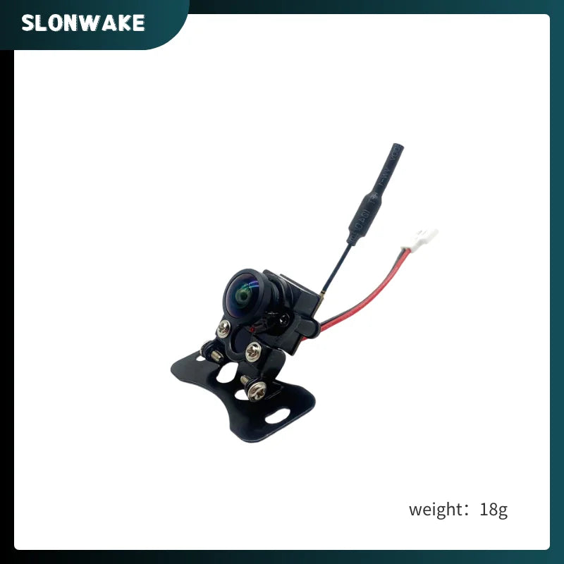Mini 5.8G FPV 1000TVL Wide Angle 180 VTX Camera 48CH 25MW Transmitter With Base Bracket For RC Model Drone Car Boat DIY