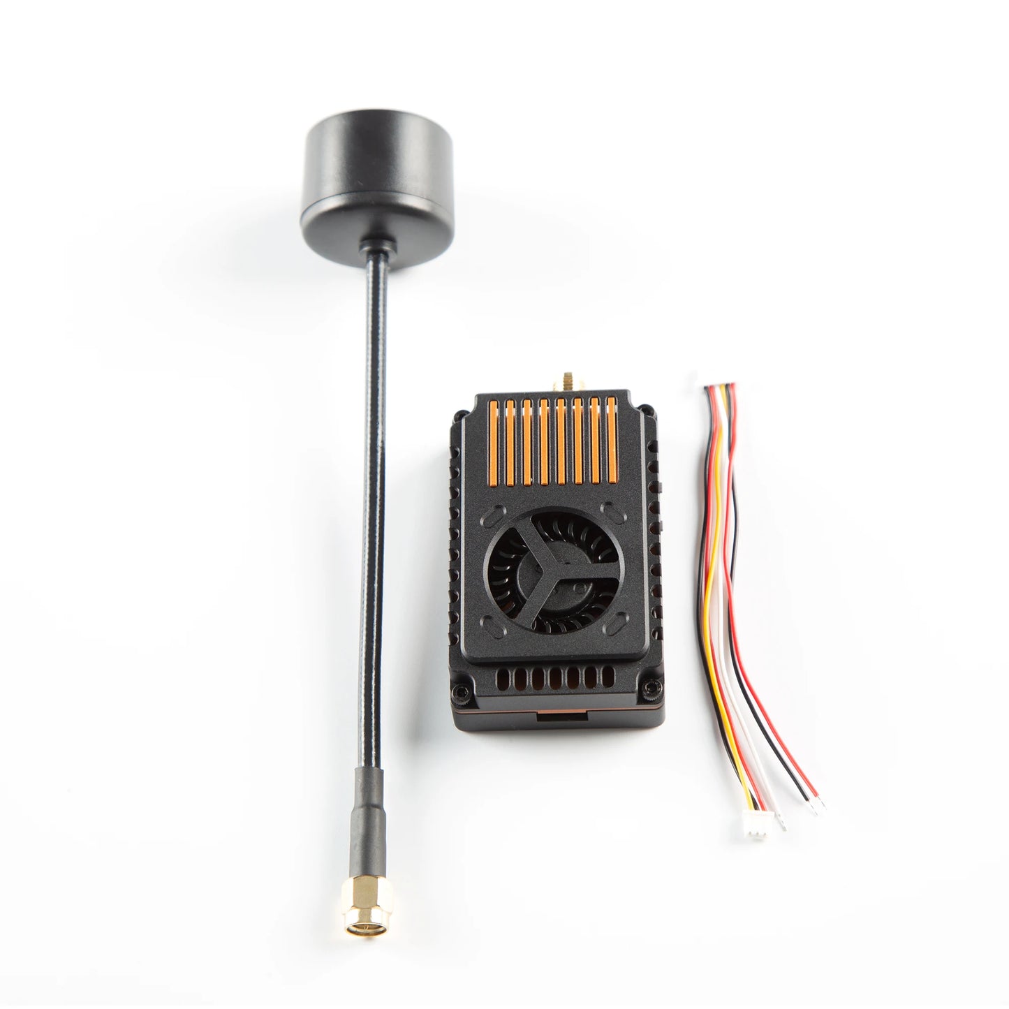 3.3Ghz 10W High Power VTX 16CH Video Transmitter with CNC Shell Supports IRC Tramp Protocol 3.3GHz VRX for FPV Long Range Drones