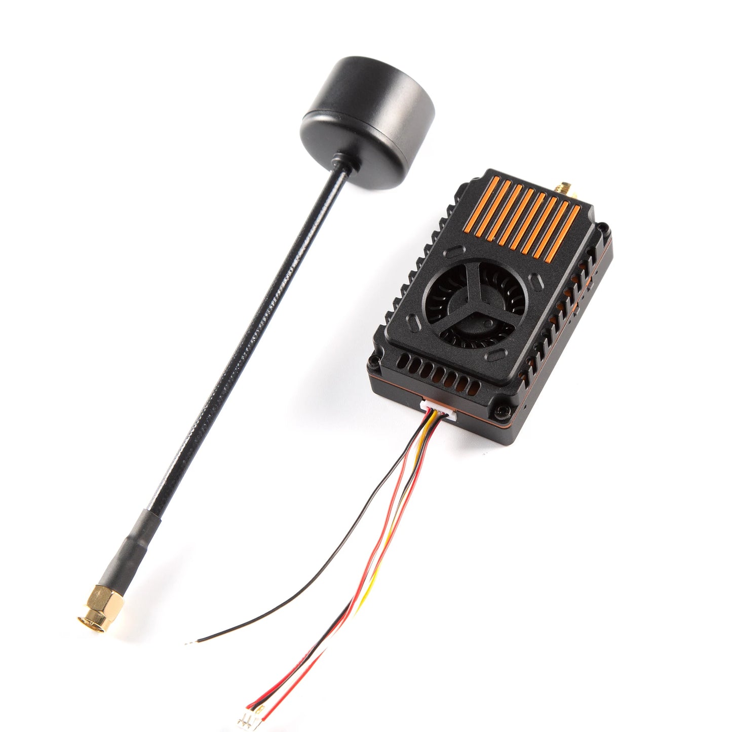3.3Ghz 10W High Power VTX 16CH Video Transmitter with CNC Shell Supports IRC Tramp Protocol 3.3GHz VRX for FPV Long Range Drones