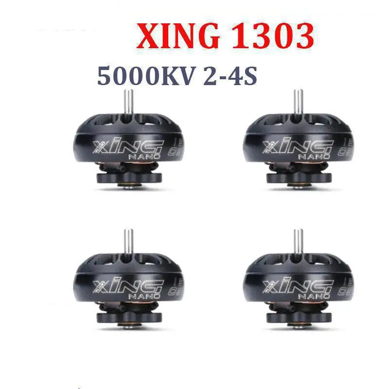 Iflight Xing 1303 5000kv 2-4s Fpv Micro Brushless Motor With 1.5mm Shaft Compatible 2 Inch Propeller For Fpv Whoop Drone Part