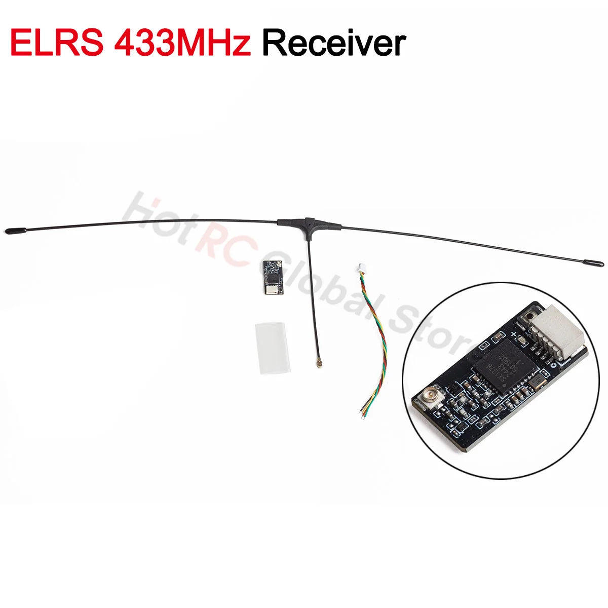 NEEBRC ELRS 2.4G/915Mhz/360Mhz/433MHz/530MHz/750Mhz RX Long Range ExpressLRS Receiver for FPV Long Range Drone Quadcopter DIY