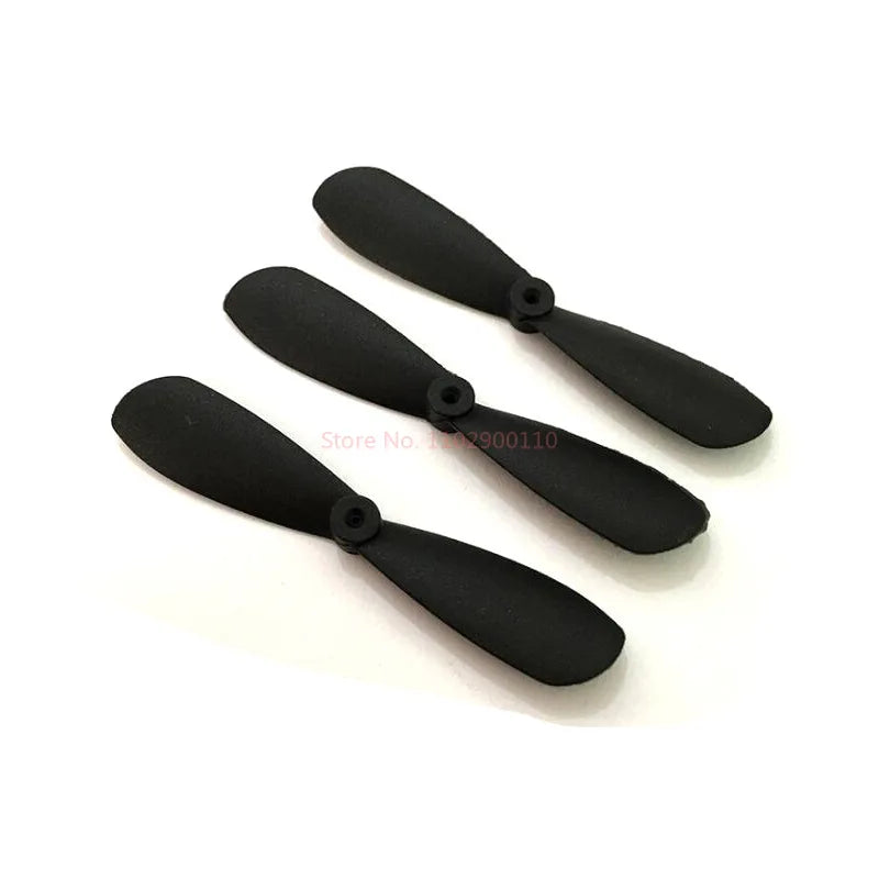 10pcs 46mm 4.6cm 0.8mm 1.0mm Cw Ccw Ab Props Propellers Main Blades Fit 716 615 720 Coreless Motor For Airplane Drone Parts