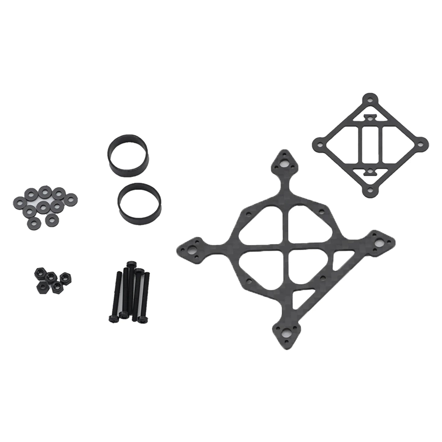 65mm 75mm 85mm 95mm Wheelbase 3K Carbon Fiber Bottom Plate Frame Kit 3-8g Toothpick Whoop Mini RC Drone FPV Racing Quadcopter