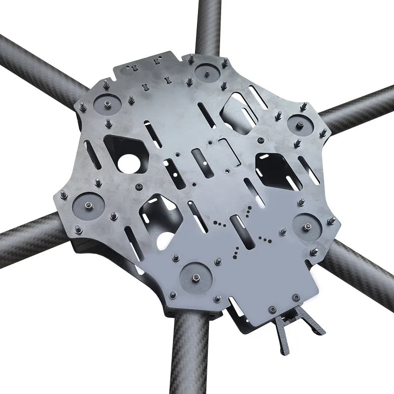 Cross Machine Six Axis 11/13/14 Inch Carbon Fiber Drone Frame Fpv Long Battery Life Large Load Removable Arm  From Two Pieces