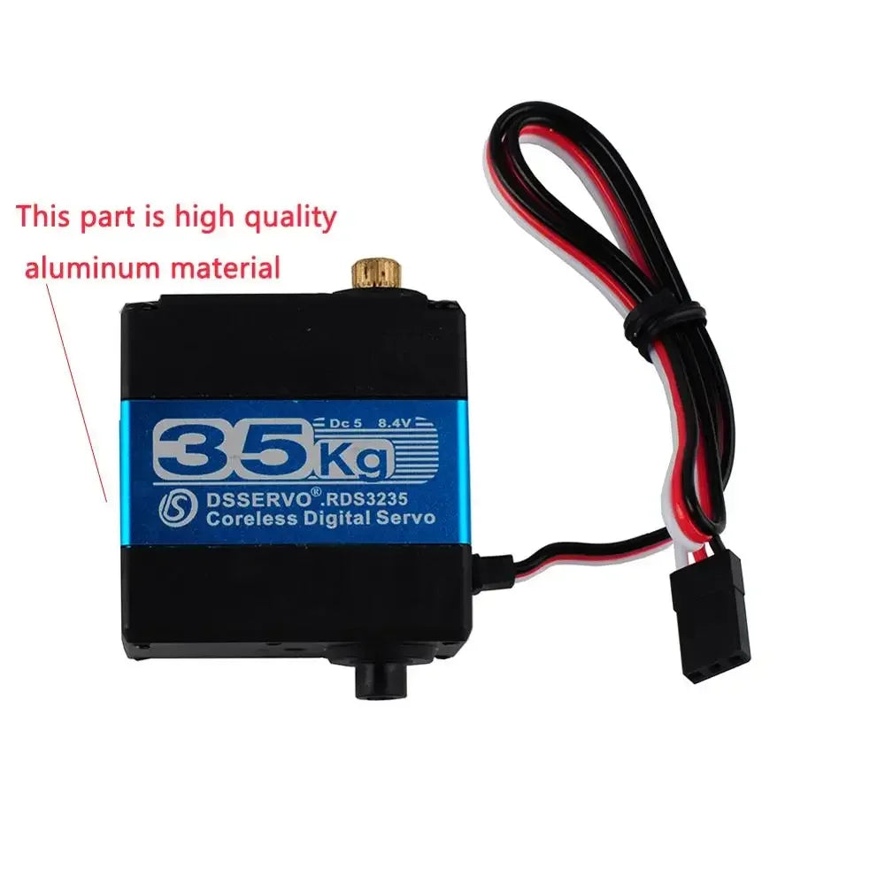 RDS3235 35KG Coreless Motor High Torque Metal Gear 180/270 Degree Digital Servo For Arduino Robotic DIY Drone RC Car Boat Truck