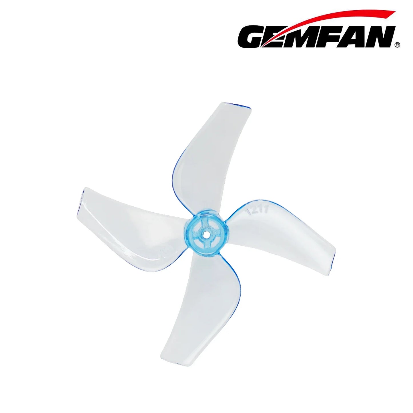 Gemfan 1211 Lightweight 31mm Quadcopter Props - 4-Blade Design for 0702 Mini Drone Motors - 16PC Pack