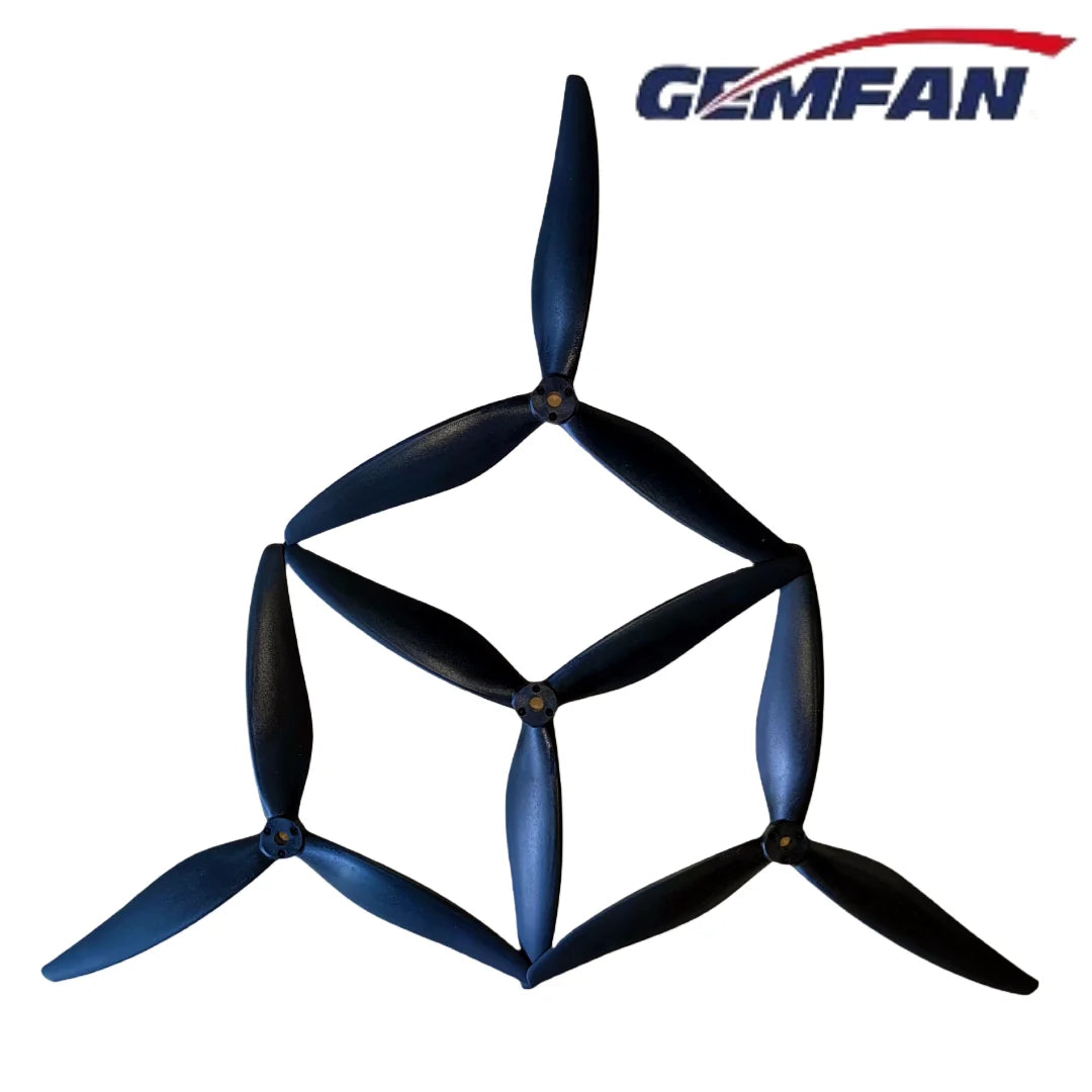 4PCS Gemfan 8040 8X4X3 3-Blade 8inch PC Propeller CW CCW Cinelifter Macro Quad Props for LR8 RC FPV X-Class Drone DIY Parts