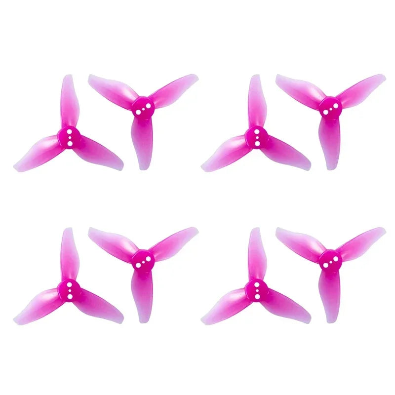 8pcs GEMFAN 2023 2x2.3x3 2 inch 3-Blade Propeller 3 holes 1.5mm Center Hole Diameter for RC FPV Racing Freestyle Drones DIY