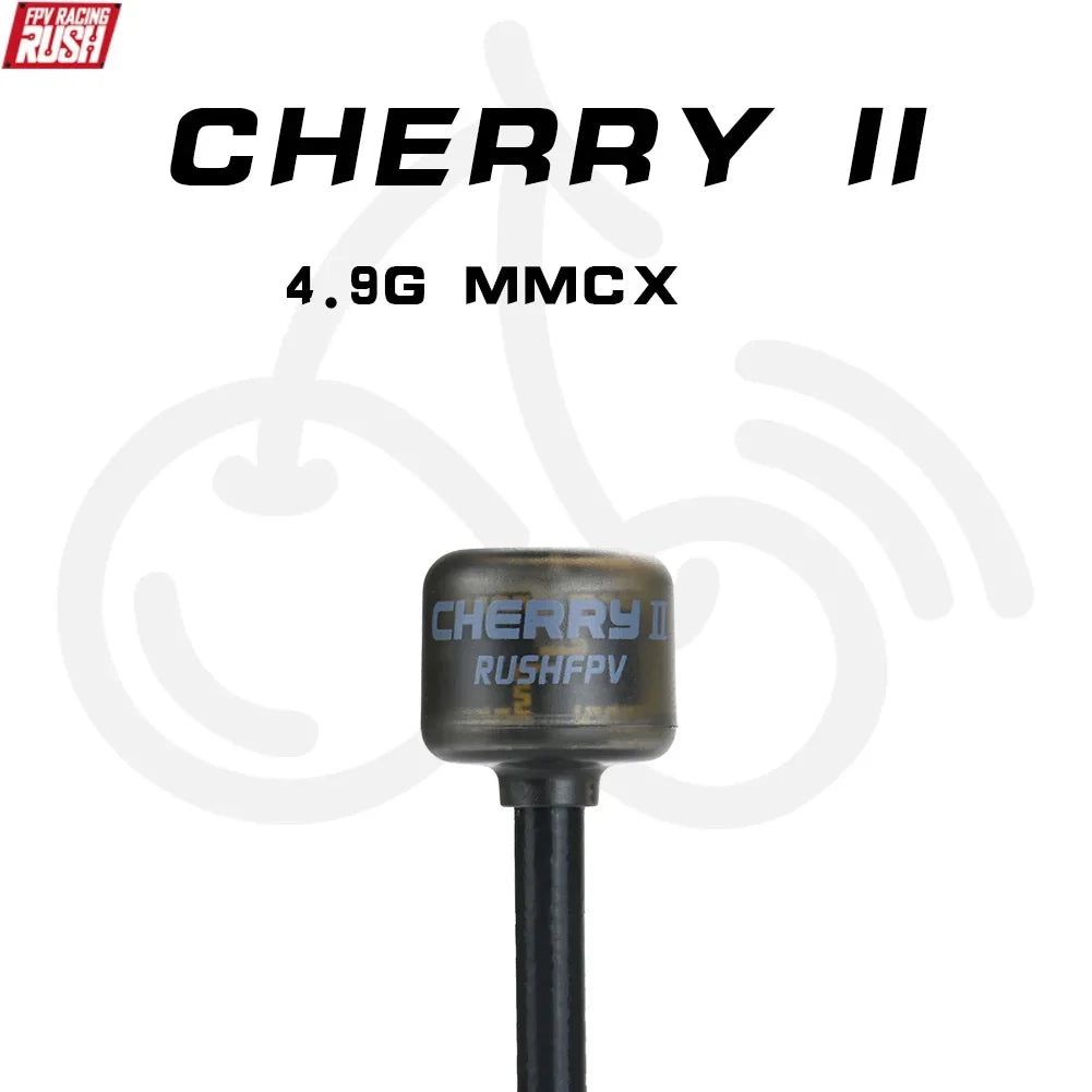 RUSHFPV RUSH FPV Cherry 2 II FPV 4.9G RC Antenna SMA RHCP MMCX-JW for RC FPV Freestyle Analog Digital Drones DIY Parts