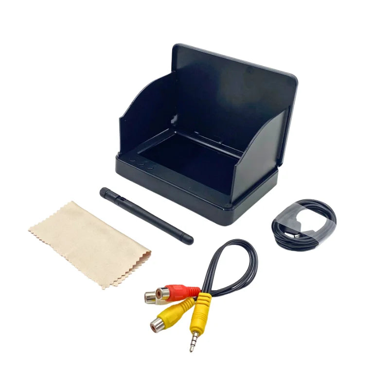 SLONWAKE 5.8G 56CH FPV 5 inch Monitor large capacity versionwith 5000mAH battery  800*480px For RC Multicopter FPV Drone