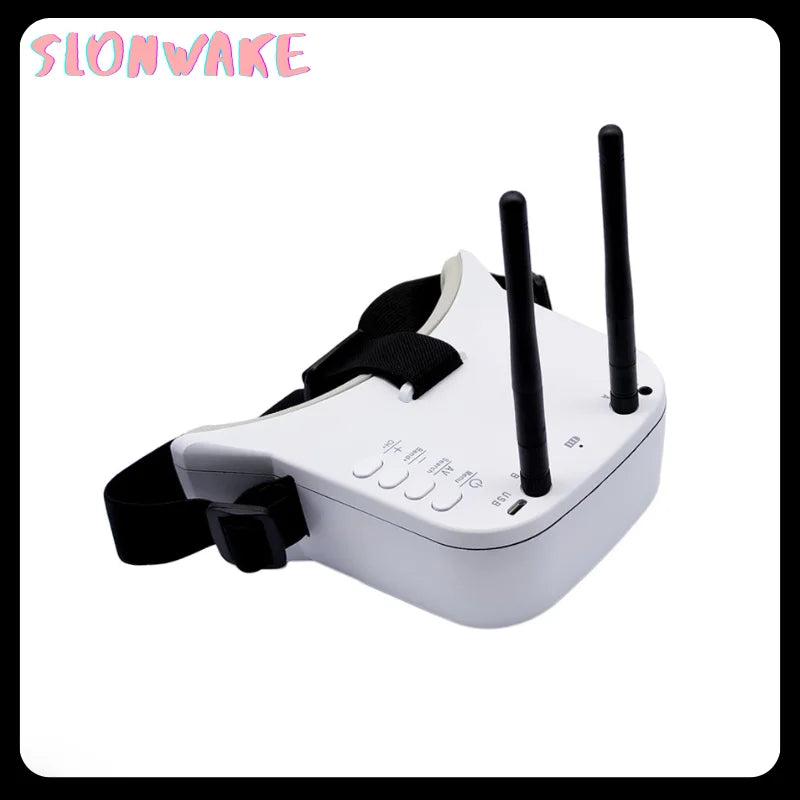 5.8G 48CH 3 inch 480*272 LCD Video Headset HD Professional RC FPV Goggles build in 1800mah Battery for FPV Drone RC Quadcopter