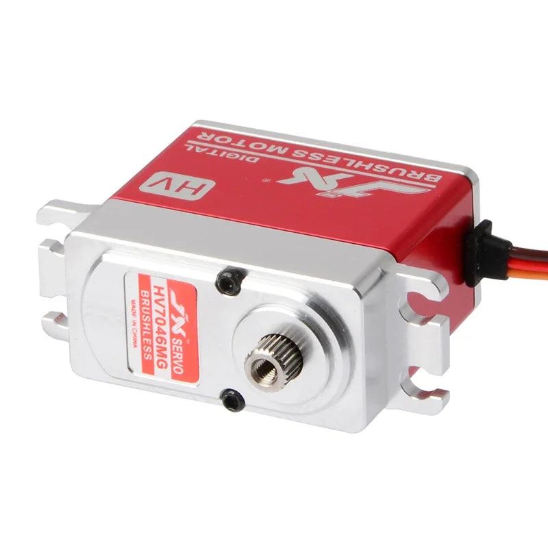 JX Servo BLS-HV7032/7046MG Brushless Motor Large Torge Full Metal CNC HV Digital Servo For RC Car Helicopter Drone Airplane Part