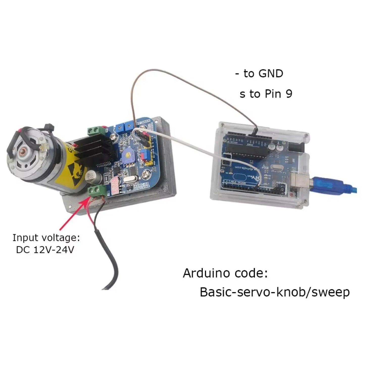 ASMC-05B 180kg.cm  High Torque RC Servo Motor (Upgraded from ASMC-04B) for Car/Drone/Boat with Steel Arm Plate