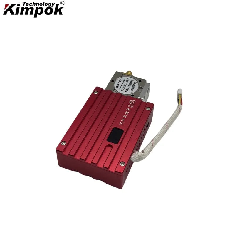 1.2GHz 8W FPV VTX  VRX Enhanced Wireless Video Transmitter with 8 Channels 20~40km Long Range 173g for FPV Racing Drones