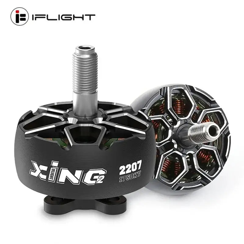 IFlight XING2 2207 2750KV/1750KV 2-6S Brushless Motor W/ 5mm Titanium Alloy Shaft 5inch Propeller for Nazgul Evoque F5 FPV Drone