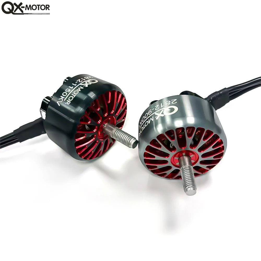 QX-MOTOR Brushless Motor QX2812 900KV 1150KV Black White Motor for RC FPV Aircraft Multirotor Helicopters Drone Fixed-wing Parts