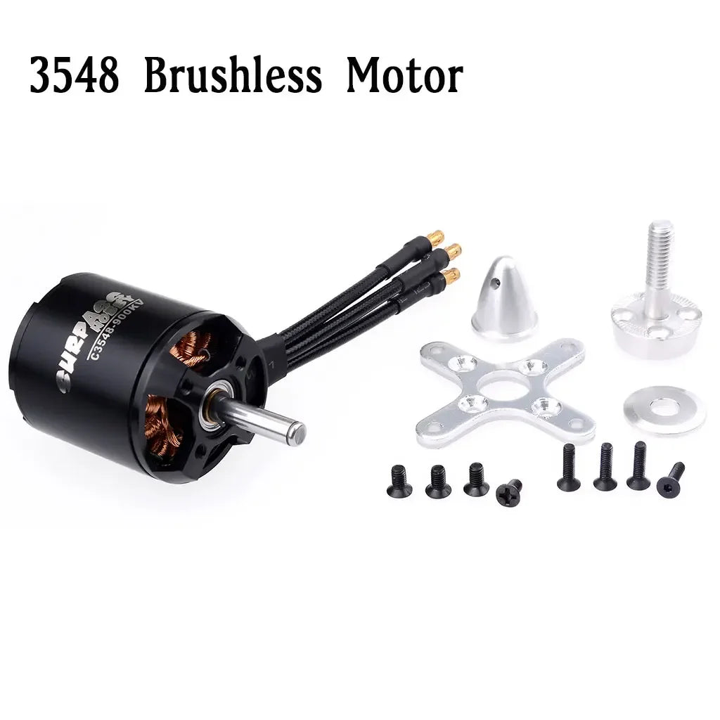 Surpass Hobby 3548 790KV 900KV 1100KV 14 Pole Brushless Motor for Fixed-wing Plane FPV Drone Quadcopter Remote Control Part