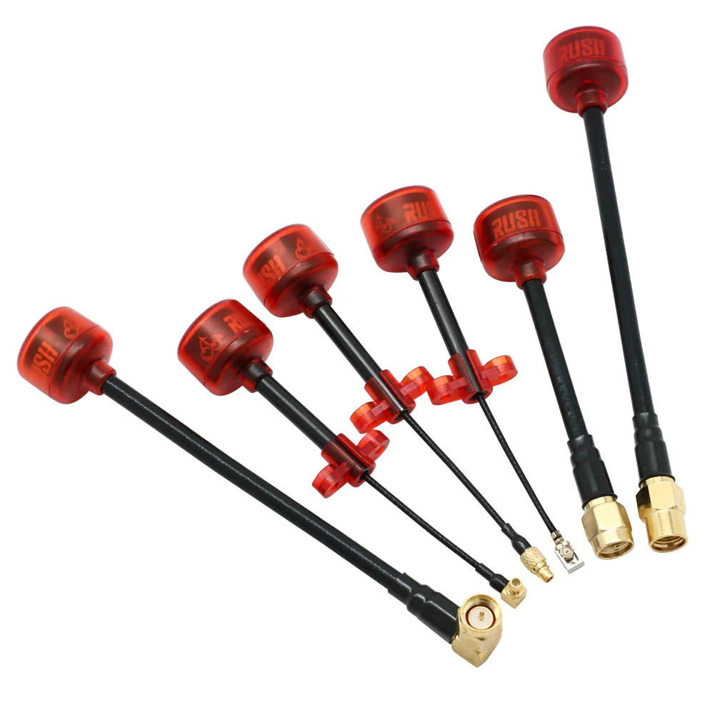 Rush Cherry FPV 5.8G Antenna LHCP RHCP SMA long range Racing Antenna Connector Adapter For FPV Quadcopter Racing Drone