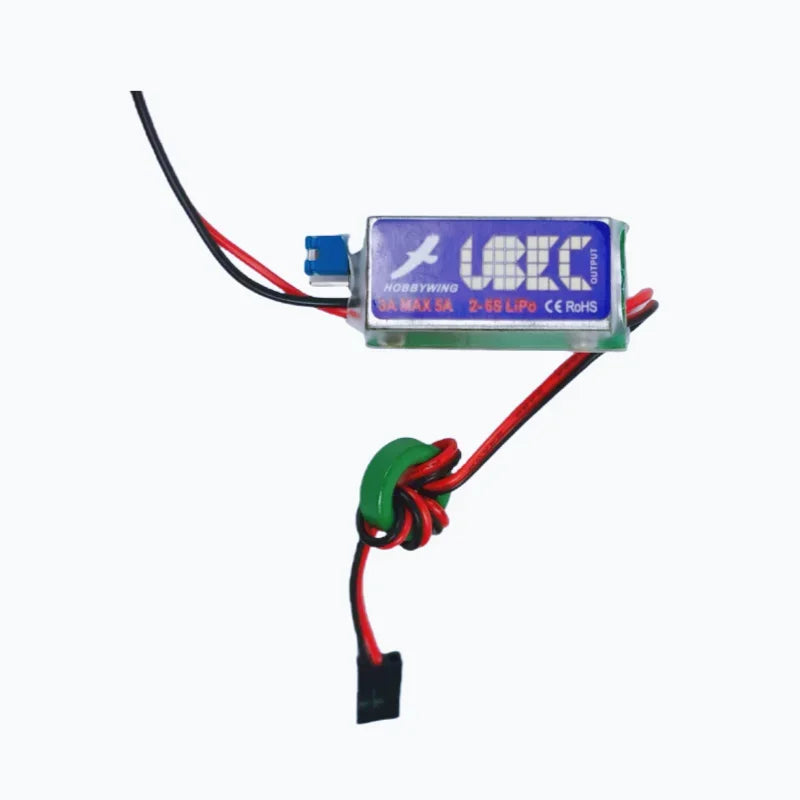 HOBBYWING 5V/6V RC UBEC 3A Max 5A Lowest RF Noise BEC Full Shielding Antijamming Switching Regulator For RC helicopter Drone