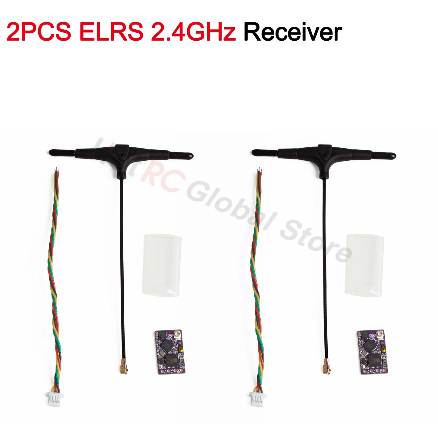 1/2/5/10PCS ELRS 2.4GHz RX Long Range ExpressLRS Mini Receiver for FPV Long-distance Drone Quadcopter Mark4 Freestyle DIY Parts